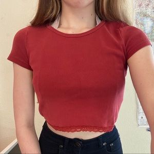 Brandy Melville red top